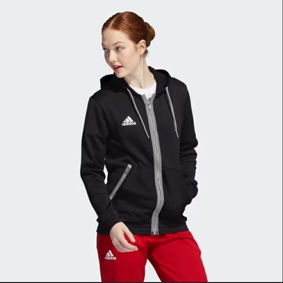 Adidas TEAM ISSUE FULL-ZIP HOODIE - Picture 1 of 6